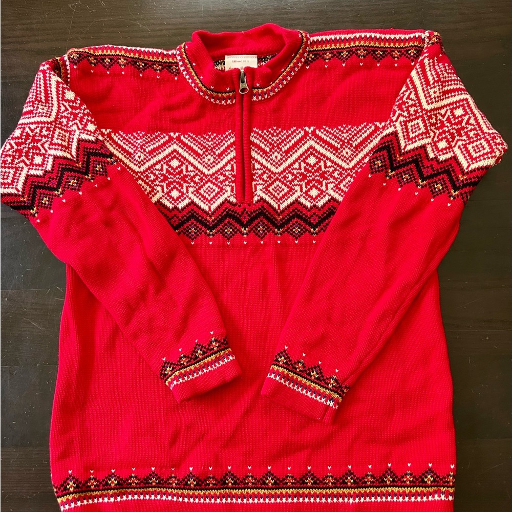 Hanna Andersson Nordic sweater boys size 12